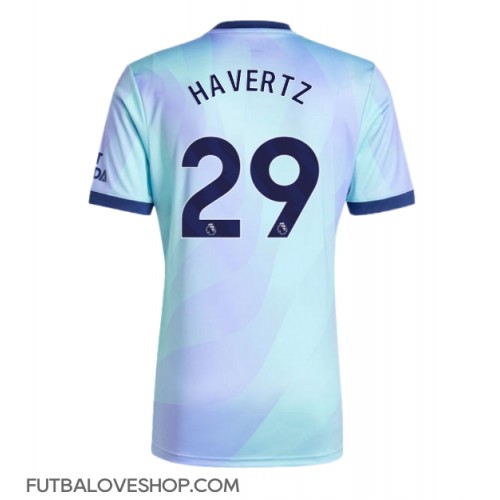 Dres Arsenal Kai Havertz #29 Tretina 2024-25 Krátky Rukáv